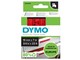 Papir, Fotopapir & Etiketter - DYMO D1 tape, 19mm x 7m rull, sort på rød - 45807