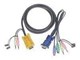 KVM-kabel - ATEN 2L-5302P - tastatur- / mus- / video- / lydkabel - 2L-5302P