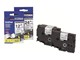 Papir, Fotopapir & Etiketter - Brother Tape brother 12 mm black/white tze-s231 strong adhesive - TZES231