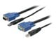 KVM-kabel - StarTech.com 2-in-1 USB KVM Cable - tastatur / video / mus / USB kabel - SVUSB2N1_6