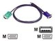 KVM-kabel - ATEN KVM-kabel SPHD15 han til HD15 han & USB Typ - 2L-5201U