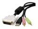 KVM-kabel - StarTech.com 4-in-1 USB Dual Link DVI-D - DVID4N1USB15