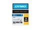 Papir, Fotopapir & Etiketter - DYMO Rhino industri vinyl tape,19 mm x 5.5 m rull, hvit på blå - 1805417