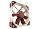 Kabinettvifte - Noctua NF-S12A FLX - Kabinettvifte - 120mm - Brun - 17 dBA - NF-S12A FLX