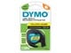 Papir, Fotopapir & Etiketter - DYMO Letratag plasttape, sort på gul, 12mm x 4m rull - S0721620