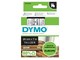 Papir, Fotopapir & Etiketter - DYMO D1 tape, 24mm x 7m rull, sort på hvit - S0720930