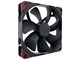 Kabinettvifte - Noctua NF-A14 iPPC-2000 IP67 - Kabinettvifte - 140mm - Svart - 31 dBA - NF-A14 iPPC-2000 IP67