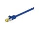 Nettverkskabel - STP CAT 7 - Blue - 2m - 4040849916014