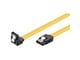 Sata - Pro SATA Cable - 1 x 90° - Yellow - 0.30m - 4040849950186