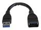 USB - StarTech.com USB 3.0 Extension Adapter Cable A to A - USB3EXT6INBK