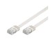 Nettverkskabel - LAN UTP CAT 6 Flat - White - 1m - 4040849951510