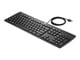 Tastatur - HP Business Slim - Tastatur - Engelsk - Svart - N3R87AA#ABU