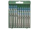 Stikksag - Bosch 10-delers stikksagblad-sett T-tange T 118 A (2x); T 118 B (2x); T 118 G (2x); T 127 D (2x); T 227 D (2x) - 2609256745