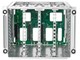 Harddisk - Tilbehør - HP E 4 LFF Drive Backplane Cage Kit - 874566-B21