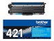 Printertilbehør blekk/toner - Brother TN421C / TN 421C Cyan Toner - Laser toner Blå - TN421C