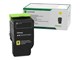 Printertilbehør blekk/toner - Lexmark 78C2UY0 return-toner cartridge yellow ultr - Laser toner Yellow - 78C2UY0