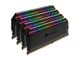 RAM - Corsair Dominator Platinum RGB (AMD edition) DDR4-3200 - 32GB - CL16 - Quad Channel (4 pcs) - Intel XMP - Svart med RGB - CMT32GX4M4Z3200C16