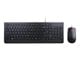 Tastatur - Lenovo Essential Wired Combo - keyboard and mouse set - US English with EURO symbol - Tastatur & Mussett - Engelsk - Svart - 4X30L79922