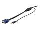 KVM-kabel - StarTech.com 15ft / 4.6m USB KVM Cable for Rackmount Consoles - VGA and USB - video / USB cable - 4.6 m - RKCONSUV15