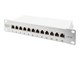 Tilbehør - DIGITUS DN-91612S-EA-G - patch panel - 1U - 10" - DN-91612S-EA-G