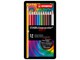 Hobbyartikler - STABILO aquacolor® Aquarellable colored pencil metal box of 12 pens - 4006381146487