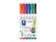 Skrive- & Tegneverktøy - Staedtler Marker Lumocolor white pen 6pcs.box - 301 WP6