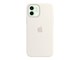 Mobil - Deksel og etui - Apple iPhone 12 | 12 Pro Silicone Case with MagSafe - White - MHL53ZM/A