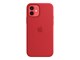 Mobil - Deksel og etui - Apple iPhone 12 & 12 Pro Silicone Case w/ MagSafe - Red - MHL63ZM/A