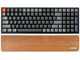 Tastatur - Keychron K4 Walnut Wood Palmrest - Håndleddsstøtte - Brun - X002H5X31F