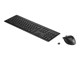 Tastatur - HP Wireless Rechargeable 950MK - Tastatur & Mussett - Engelsk - Svart - 3M165AA#ABB