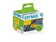 Papir, Fotopapir & Etiketter - DYMO LW gule store forsendelsesetiketter/navneskilt, 54mm x 101mm, ruller med 220 stk. - 2133400