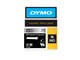 Papir, Fotopapir & Etiketter - DYMO Dymo Rhino permanent polyester 9mm x 5.5m - sort på metallic - 18485