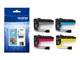 Printertilbehør blekk/toner - Brother 4-Pack (Black Yellow Cyan Magenta) original - ink cartridge - Blekkpatron - LC424VAL