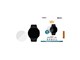 Smartklokke - Tilbehør - PanzerGlass Samsung Galaxy Watch 4 40.4mm | Screen Protector Glass - PANZER3650