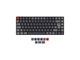 Tastatur - Keychron K3 RGB V2 - Low profile - Optical Brown hot-swappable - Gamingtastatur - Uten numpad - Nordisk - Svart - K3E3