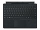 Tastatur - Microsoft Surface Pro Signature Keyboard with Fingerprint Reader - Tastatur - Nordisk - Svart - 8XG-00009