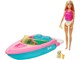 Dukker, Bamser & Utstyr - Barbie Doll & Boat Playset - GRG30