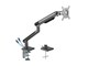 Skjermholder - DUTZO Monitor Mount Arm Slim USB - Single arm (17"-32") - MMASLIU-1