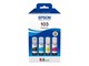 Printertilbehør blekk/toner - Epson 103 / C13T00S64A 4-Pack (Black / Yellow / Cyan / Magenta) Ink - Blekkrefill Blå - C13T00S64A