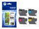 Printertilbehør blekk/toner - Brother LC 422XL 4-Pack High Capacity Black/Yellow/Cyan/Magenta Ink - Blekkpatron Blå - LC422XLVALDR