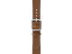 Leather Wristband-Brown-18 mm