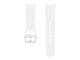 Smartklokke - Tilbehør - Samsung Sport Band (20mm S/M) - White - ET-SFR90SWEGEU