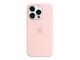 Mobil - Deksel og etui - Apple iPhone 14 Pro Silicone Case with MagSafe - Chalk Pink - MPTH3ZM/A