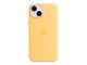 Mobil - Deksel og etui - Apple iPhone 14 Silicone Case with MagSafe - Sunglow - MPT23ZM/A