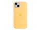 Mobil - Deksel og etui - Apple iPhone 14 Plus Silicone Case with MagSafe - Sunglow - MPTD3ZM/A