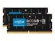 RAM - Crucial Classic SODIMM DDR5-5600 - 64GB - CL46 - Dual Channel (2 pcs) - Svart - CT2K32G56C46S5