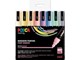 Hobbyartikler - POSCA  marker sæt PC-5M 8 ass. Pastel colors - 401645