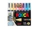 Hobbyartikler - POSCA  marker sæt Soft Colors PC-5M 8 ass. - 401613