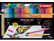 Hobbyartikler - STABILO  Pen 68/88 Arty cardboard box of 36 pens in 18 colors - 204088