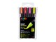 Hobbyartikler - POSCA  marker sæt PC-5M 4 ass. colors neon - 401623